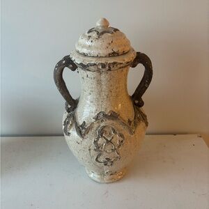 Vintage Ceramic Vase with Handles